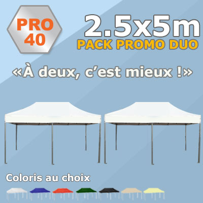 Pack Duo 2.5x5m Pro40