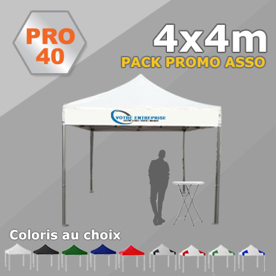 Tente Pliante 4x4 PRO40 Pack Promo ASSO
