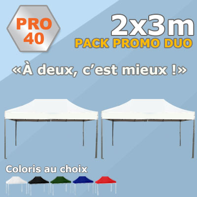 Pack Duo 2x3m Pro40