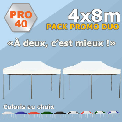 Pack Duo 4x8m Pro40
