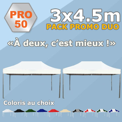 Pack Duo 3x4.5m Pro50