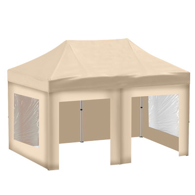 Tente pliante 3x6m Pro40 coloris Beige 380g
