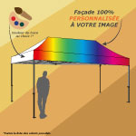Tente Pliante 3x4.5m PRO40 Pack Promo Perso