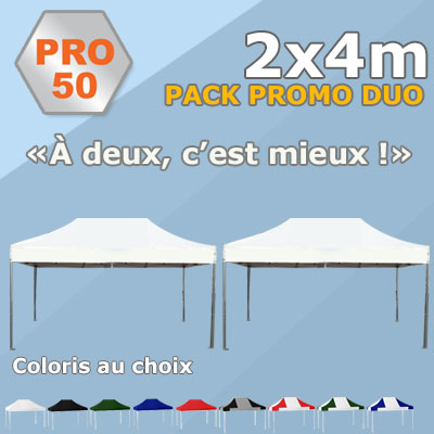 Pack Duo 2x4m Pro50