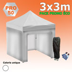 Tente pliante 3x3 PRO50 Pack promo ECO