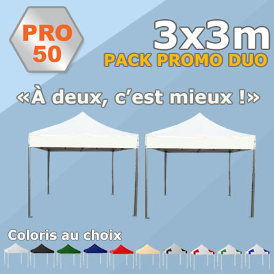 Pack Duo 3x3m Pro50