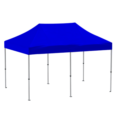 Tente pliante 3x6m Pro40 Toit Bleu 380g