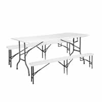 Lot Table et Banc PVC