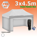 Tente pliante 3x4.5 PRO40 Pack promo ECO