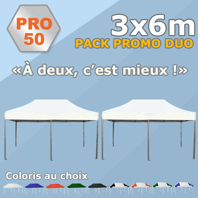 Pack Duo 3x6m Pro50