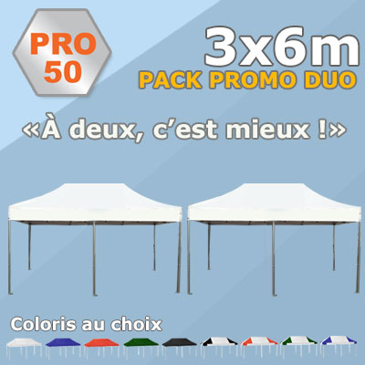 Pack Duo 3x6m Pro50