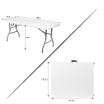 Table pliante 180cm