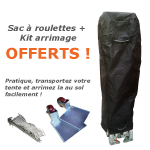 Tente pliante 2x4 PRO50 Pack promo PVC "Bâche Camion
